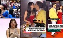 BB 19 winner Gaurav Khanna locks lips with wife; Akansha trolled for saying her biggest gift is attending birthday party; see inside videos