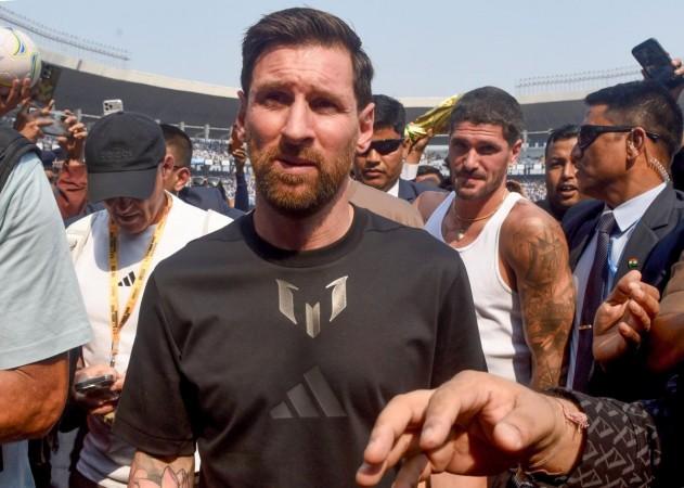 Messi Kolkata event chaos: More cops deployed near event organiser's house Messi Kolkata event chaos: More cops deployed near event organiser's house