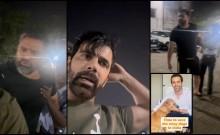 'I'm bleeding': Anuj Sachdeva hit with stick by Goregaon resident, video shows accused abusing and issuing death threats