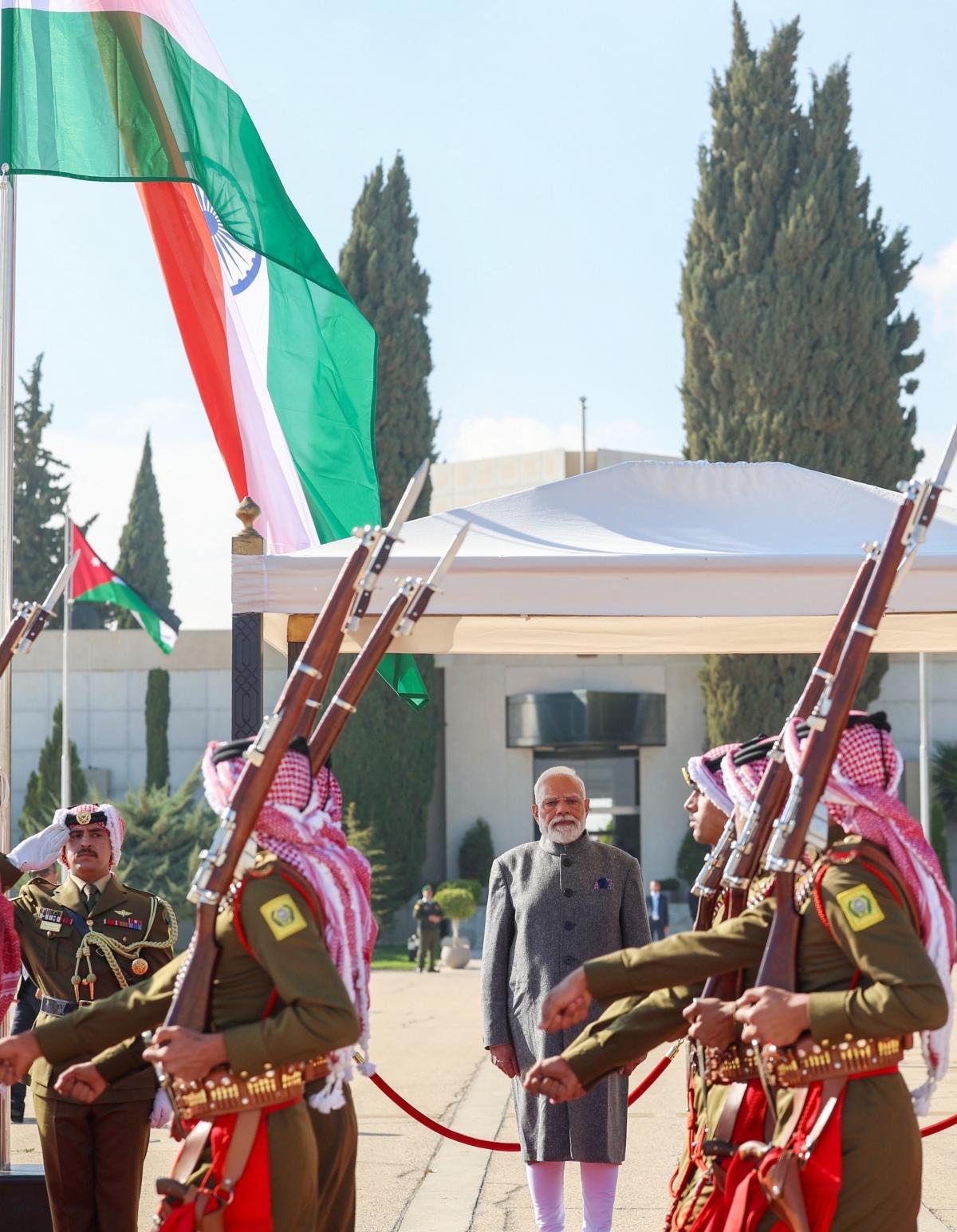 My visit will boost bilateral linkages, says PM Modi after arriving in Jordan