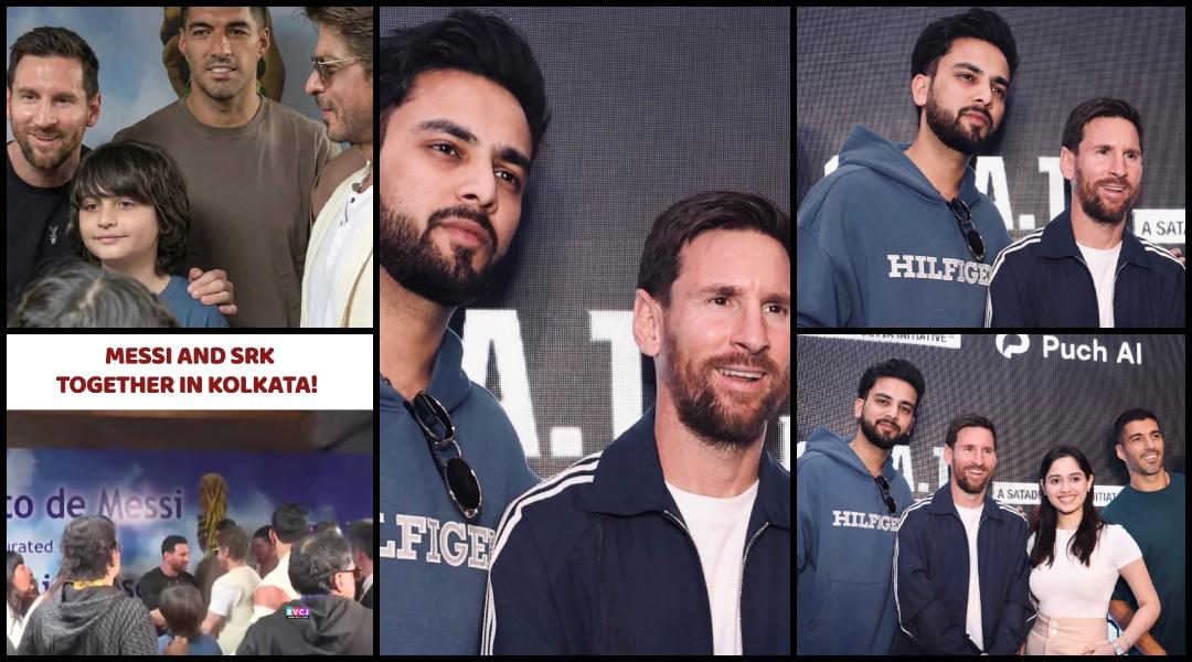 'Waste of Messi's Time': Elvish Yadav, Jannat Zubair click photos with Messi for free; Fans claim SRK paid Rs 10 lakh for photo, stood in line