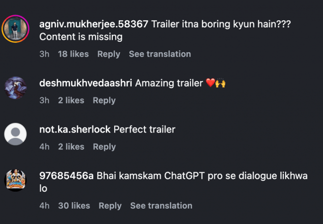 Tu Meri Main Tera Main Tera Tu Meri trailer review: Kartik Aaryan, Ananya's chemistry fails; fans say same old story, cringe dialogues Tu Meri Main Tera Main Tera Tu Meri trailer review: Kartik Aaryan, Ananya's chemistry fails; fans say same old story, cringe dialogues