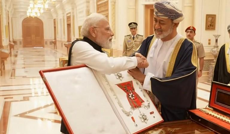 Oman Sultan confers national award on PM Modi — his 29th global honour