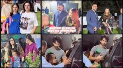 Shahid Kapoor gets angry at paps for flashing camera lights on Misha eyes; Kareena Kapoor allows photographers to click Taimur; Farah Khan poses with daughter at DIAS annual day