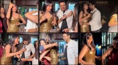 I's she drunk?' : Akanksha dances at success party, embarrassed Gaurav Khanna tells her 'entry kar lo'; fans say 'Gaurav deserves better'