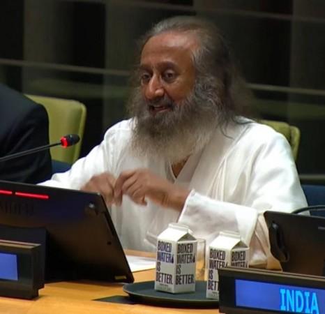 Sri Sri Ravi Shankar links Lord Krishna's meditation lessons to today's conflicts at UN Sri Sri Ravi Shankar links Lord Krishna's meditation lessons to today's conflicts at UN