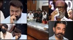 Mohanlal cries at Sreenivasan's demise, Mammootty consoles him; Kamal Haasan, Rajinikanth pen emotional notes