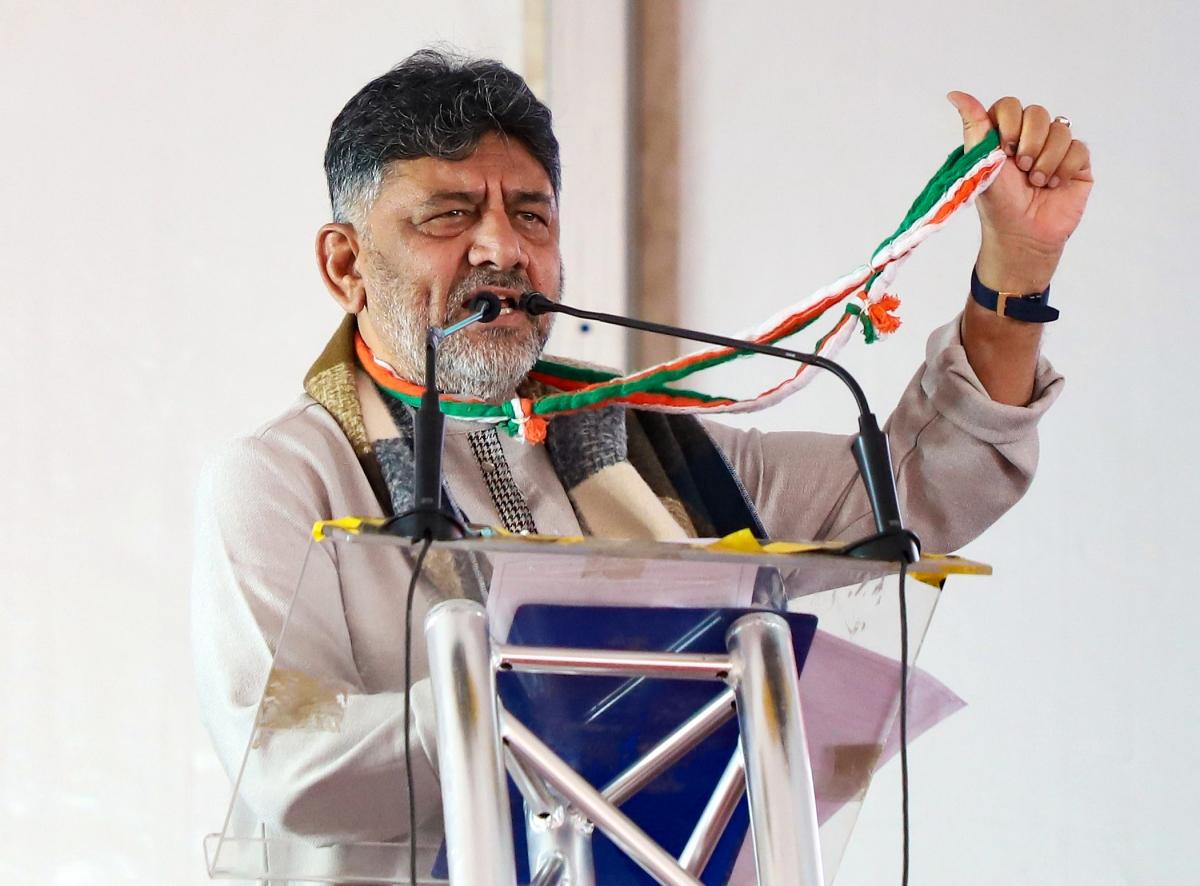 Deputy Chief Minister D.K. Shivakumar,