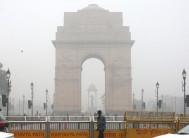 Delhi air pollution: AQI slips into near severe zone amid dense fog, cold conditions