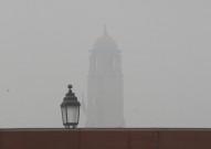 Delhi air pollution: AQI slips into near severe zone amid dense fog, cold conditions