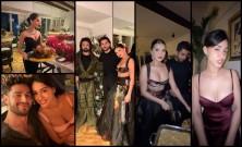 Tara Sutaria, BF Veer Pahariya kiss; Disha Patani- BF Alex light up pre-Christmas bash; Orry, Himesh Reshammiya, Bhumi Pednekar attend