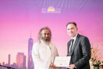 Gurudev Sri Sri Ravi Shankar leads world's largest meditation event; 12M  participate globally