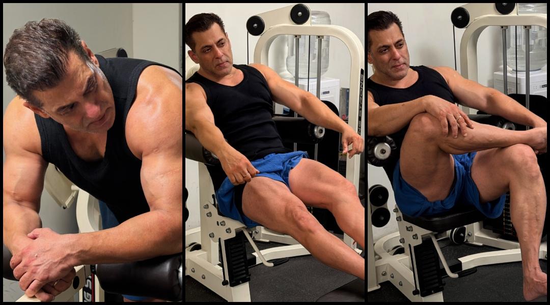 Salman Khan's birthday countdown: Bhaijaan drops thirst-trap gym photos flaunting biceps and thigh muscles