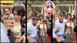 Newly-wed Samantha Ruth Prabhu mobbed, trips during Hyderabad event; Chinmayi says team suffered bruises