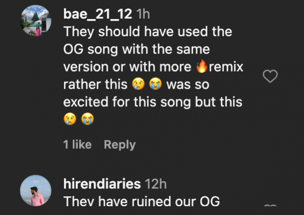 'Sounds like ghazal, ruined OG song': Kartik Aaryan, Ananya Panday's Saat Samundar Paar 2.0 leaves netizens angry, fans TMMTMTTM makers 'Sounds like ghazal, ruined OG song': Kartik Aaryan, Ananya Panday's Saat Samundar Paar 2.0 leaves netizens angry, fans TMMTMTTM makers