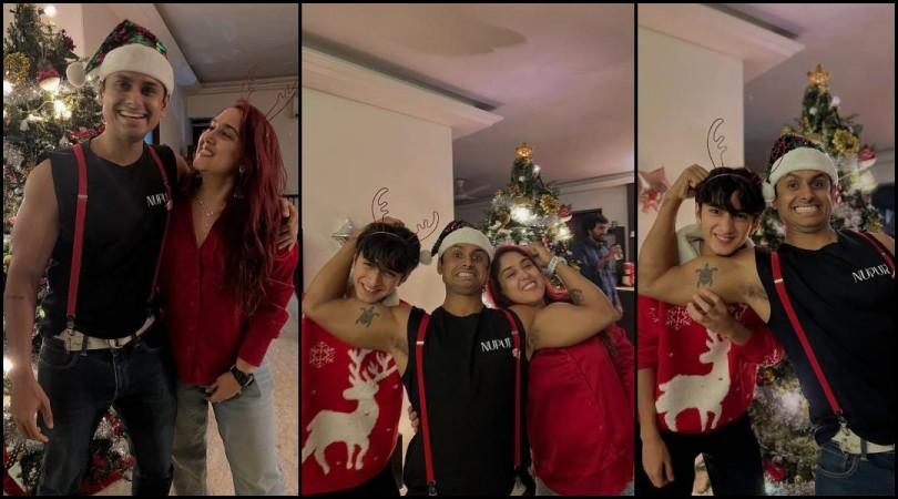 Merry Christmas 2025: Ira and Nupur Shikhare turn Santa for Aamir Khan's son Azad, host intimate bash
