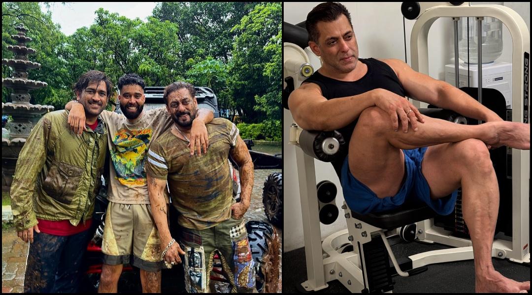 Atul Agnihotri, Khan's brother-in-law, shared the throwback picture on his official Instagram handle ahead of Salman's milestone birthday. In the photo, Salman Khan, MS Dhoni and AP Dhillon are seen covered in mud after enjoying an all-terrain vehicle (