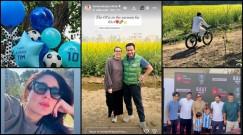 Of Santa, Messi and sarson ka saag in sarson ke khet: Kareena-Karisma, Saif, Taimur, Jeh ring in holidays at Pataudi Palace