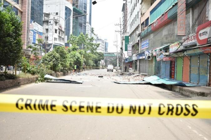 According to eyewitnesses, an explosive device was thrown from the top of the flyover and detonated on the road below, critically injuring the victim. He was later identified by his relatives as a man named Siam, who succumbed to his injuries shortly afte