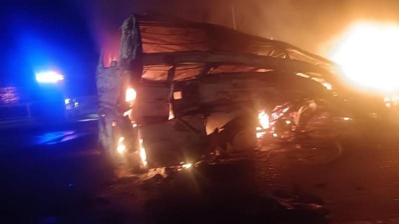 Karnataka bus fire tragedy