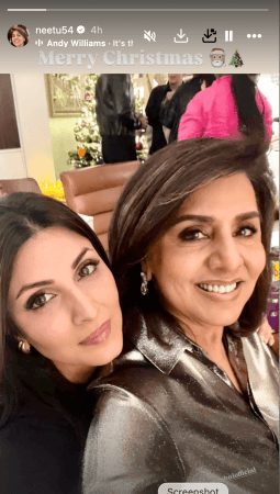 Bollywood celebs offered fans a peek into cosy moments. From Ranbir Kapoor's low-key presence at a family bash to Sonakshi Sinha's romantic celebrations and Janhvi–Khushi Kapoor's personal Christmas décor. Bollywood celebs offered fans a peek into cosy moments. From Ranbir Kapoor's low-key presence at a family bash to Sonakshi Sinha's romantic celebrations and Janhvi–Khushi Kapoor's personal Christmas décor.