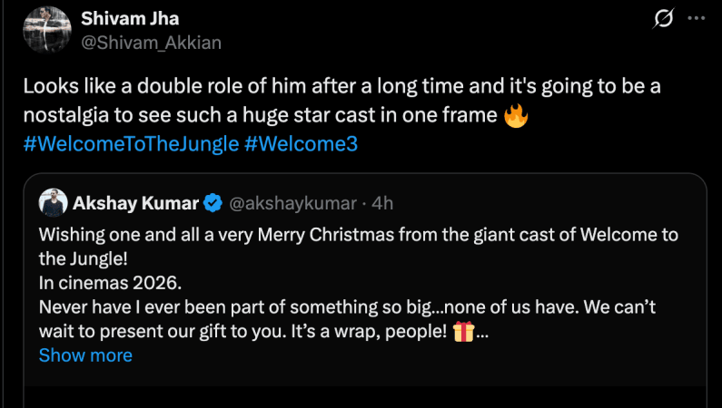'Is it a double role?': Akshay Kumar sports two different looks in Welcome To The Jungle announcement clip; fans unhappy with Welcome sequel