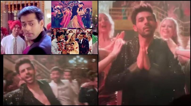 'Epic downfall, what was the need?' Kartik Aaryan recreates Salman Khan's Saajanji Ghar Aaye in Tu Meri Main Tera; fans furious 'Epic downfall, what was the need?' Kartik Aaryan recreates Salman Khan's Saajanji Ghar Aaye in Tu Meri Main Tera; fans furious