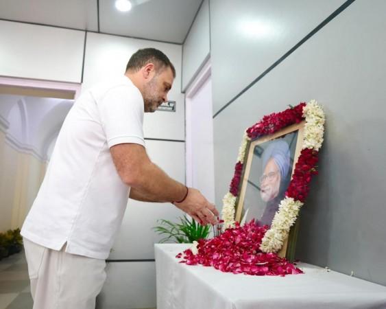 'Through visionary leadership, he empowered India economically': Rahul Gandhi on Manmohan Singh's death anniversary