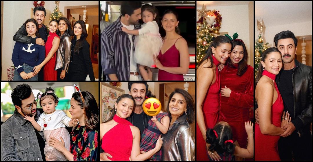 Ranbir Kapoor–Alia Bhatt hide Raha's face, break two-year tradition of Christmas pap interaction; fans disappointed