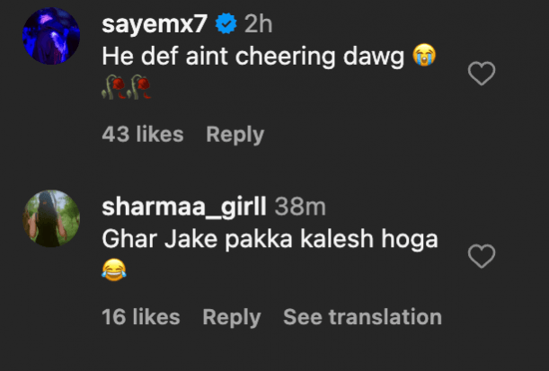 AP Dhillon hugs and kisses Tara Sutaria at Mumbai concert; boyfriend Veer Pahariya's reaction breaks the internet, fans say he looked uncomfortable and jealous AP Dhillon hugs and kisses Tara Sutaria at Mumbai concert; boyfriend Veer Pahariya's reaction breaks the internet, fans say he looked uncomfortable and jealous