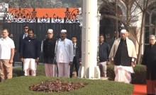 Kharge, Sonia and Rahul Gandhi lead Congress 140th Foundation Day flag hoisting event in Delhi