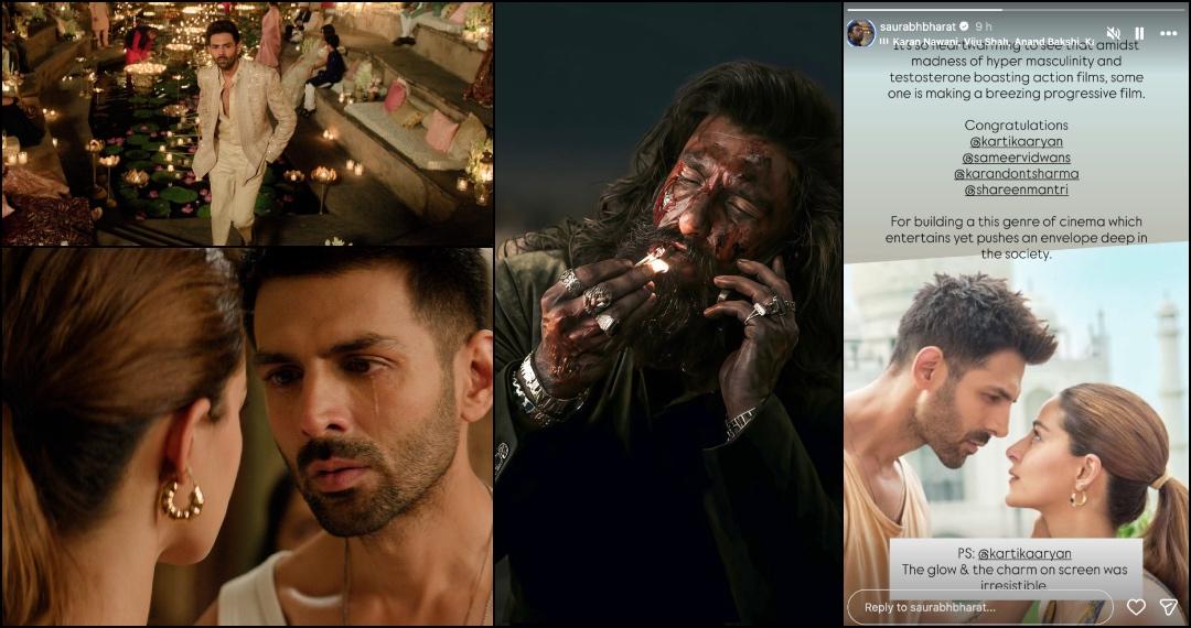 'Testosterone-boasting, madness of hyper masculinity…': Kartik Aaryan  attacks Ranveer Singh's Dhurandhar; Karan Johar says Aditya Dhar's film made him question his ability as  filmmaker