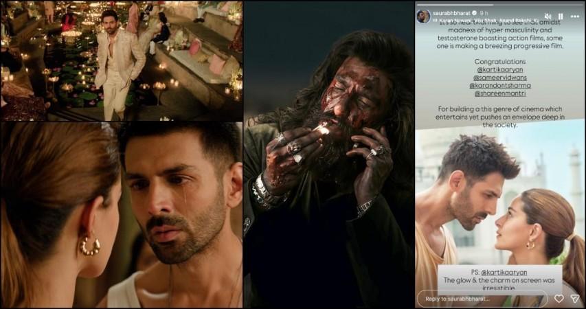 'Testosterone-boasting, madness of hyper masculinity…': Kartik Aaryan  attacks Ranveer Singh's Dhurandhar; Karan Johar says Aditya Dhar's film made him question his ability as  filmmaker