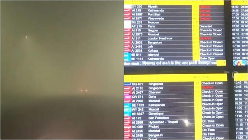Dense fog engulfs Delhi-NCR, over 140 flights cancelled as visibility drops Dense fog engulfs Delhi-NCR, over 140 flights cancelled as visibility drops