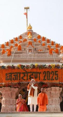 PM Modi's 2025 in frames: From Op Sindoor to Ram Mandir Dhwajarohan [Photos]