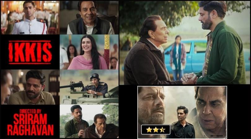 Ikkis review: Dharmendra's last onscreen presence leaves fans emotional; Agastya Nanda's debut falls flat, film glorifies Pak army and is anti-war Ikkis review: Dharmendra's last onscreen presence leaves fans emotional; Agastya Nanda's debut falls flat, film glorifies Pak army and is anti-war