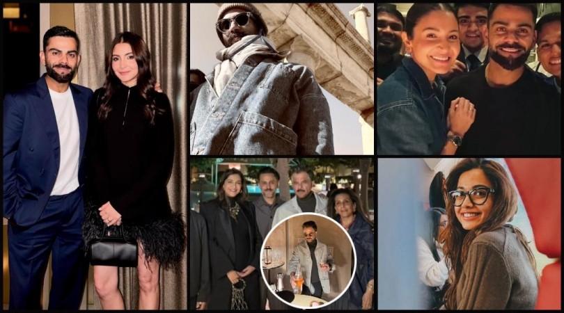 Celebs' 2026 New Year photo dump: Virat Kohli–Anushka Sharma party with Kohli family, Vijay–Rashmika make relationship IG official, Sonam Kapoor flaunts baby bump