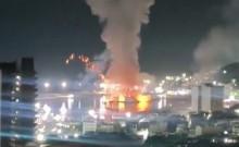 Smoke rises over Caracas as large explosions rattle Venezuelan capital