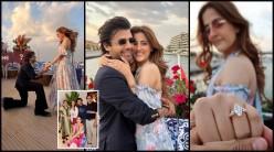 Nupur Sanon gets engaged to Stebin Ben, flaunts massive diamond ring; sister Kriti Sanon hugs couple