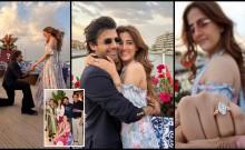 Nupur Sanon gets engaged to Stebin Ben, flaunts massive diamond ring; sister Kriti Sanon hugs couple