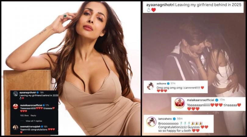 Salman Khan's nephew Ayaan Agnihotri engaged; cuddles, kisses fiancée;  fans joke about Bhaijaan's singlehood
