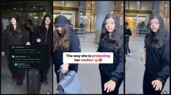 Aishwarya Rai fat-shamed; Aaradhya shields mom from pap, Abhishek greets paps with folded hands at airport [Watch]
