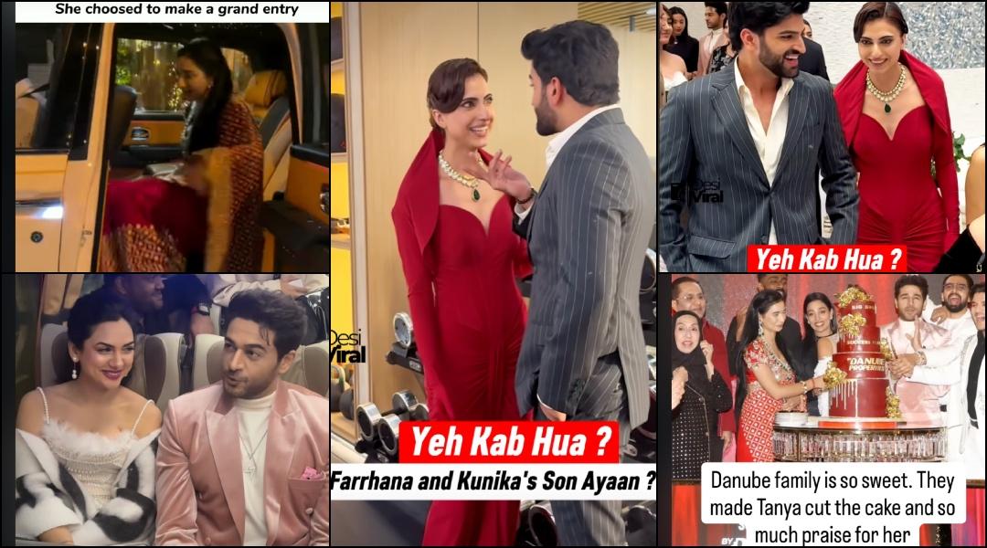 Tanya Mittal ditches bus for Rolls-Royce; Farrhana Bhatt–Ayaan's PDA sets the internet buzzing at BB 19 reunion