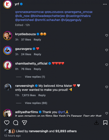 Ranveer Singh's former talent management company YRF praises Dhurandhar; actor says, 'Only wanted to make you proud' Ranveer Singh's former talent management company YRF praises Dhurandhar; actor says, 'Only wanted to make you proud'