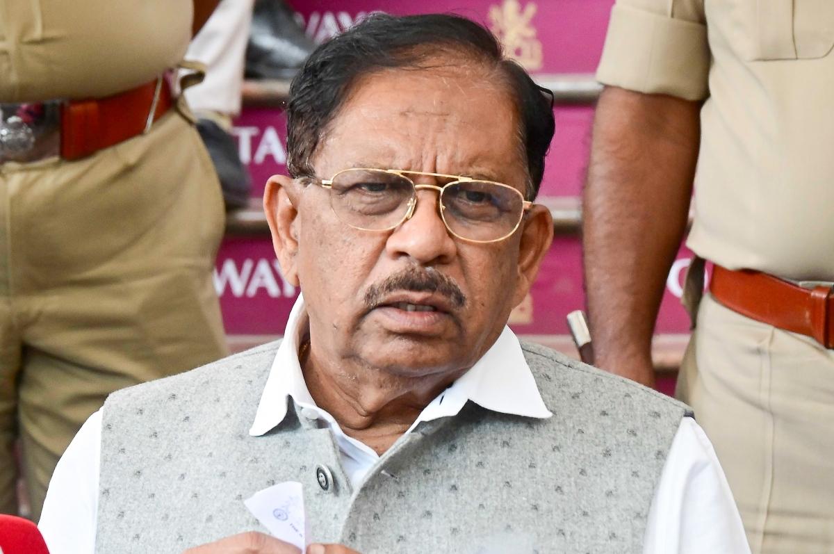 Karnataka Home Minister G. Parameshwara