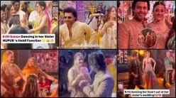 Nupur Sanon-Stebin Ben's wedding: Kriti Sanon grooves to 'Lollipop Lagelu'; couple dances to romantic tracks, radiates in yellow for haldi ceremony
