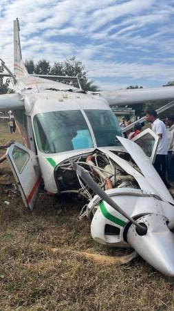 Nine-seater aircraft crashes near Rourkela airstrip in Odisha; passengers injured