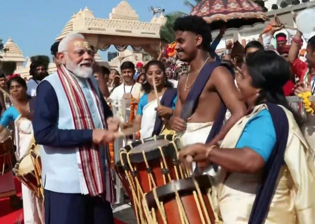 Somnath Swabhiman Parv: PM Modi offers prayers at Somnath Temple