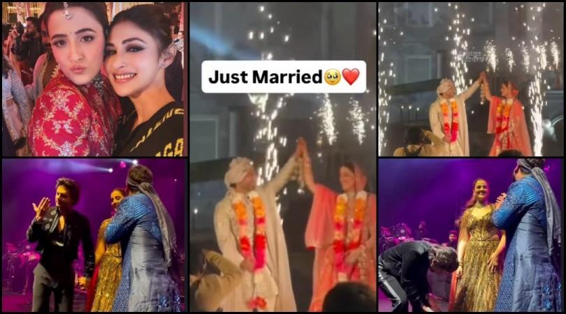 Nupur Sanon and Stebin Ben get married as per Hindu rituals; Stebin bows down to wife Nupur; dances to Sajan Ji Ghar aaye [ Watch]
