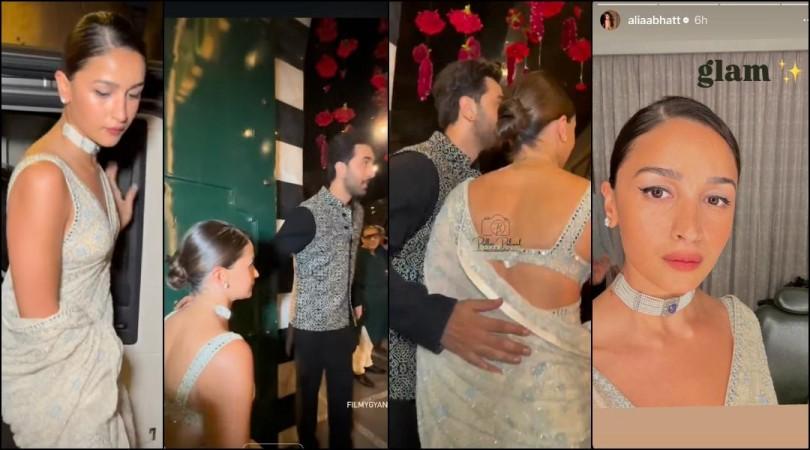 Ranbir Kapoor trolled for not waiting for Alia; later holds her hand tight as they get mobbed, skip Nupur–Stebin's reception to attend friend's party